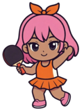 Ping pong player